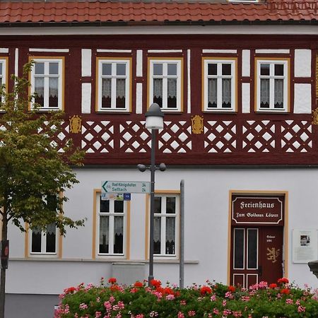 Apartment Therme Natur - Ferienhaus "Zum Goldenen Loewen" Bad Rodach Exterior foto