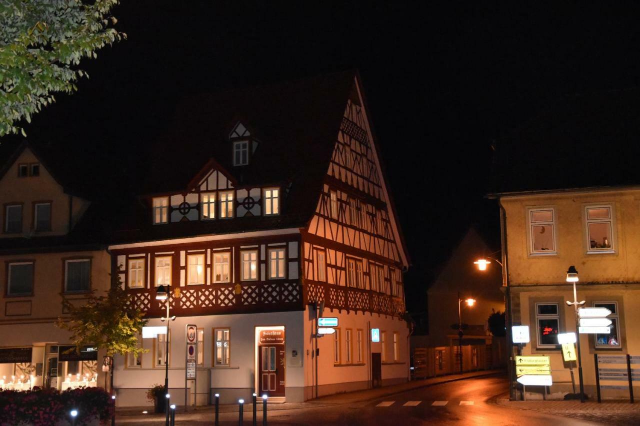 Apartment Therme Natur - Ferienhaus "Zum Goldenen Loewen" Bad Rodach Exterior foto